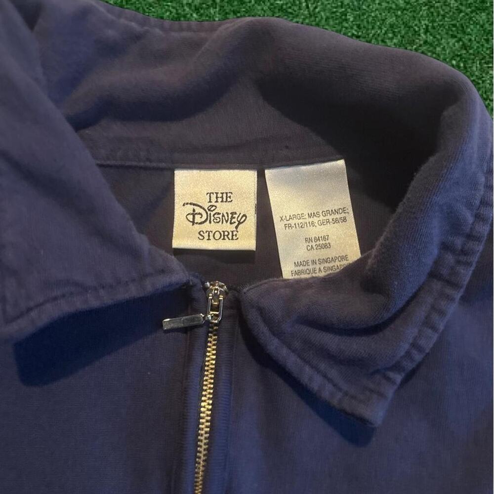 1990s vintage disney store quarter zip